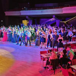 Line Dance in der großen Stadthalle Frühlingsball 2024: Line Dance in der großen Stadthalle. Photo: Andreas Murgan