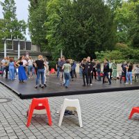 02.08.2025 ab 18 Uhr Erlangen tanzt! 2025: Tanzschule Rupprecht Gillet: Rumba - A Walk in the Park. Photo: AM