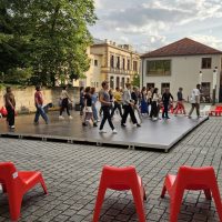 02.08.2025 ab 19 Uhr Erlangen tanzt! 2025: Tanzstudio Geist: Ladies Latin (Solo). Photo: AM