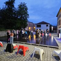 03.08.2025 ab 20 Uhr Erlangen tanzt! 2025: Tanzschule Rupprecht Gillet: SocialDance. Photo: AM