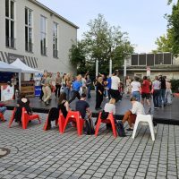 06.08.2025 ab 18:30 Uhr Erlangen tanzt! 2025: Antje und Herrmann: Offene Rueda. Photo: AM