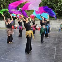 08.08.2025 ab 19 Uhr Erlangen tanzt! 2025: Yamuna: Orientalischer Tanz. Photo: AM