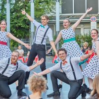 08.08.2025 ab 20 Uhr Erlangen tanzt! 2025: Swing Rebels: Auftritt Lindy Hop. Photo: Arne Seebeck