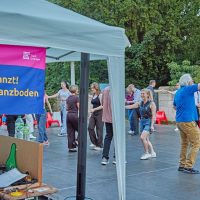 08.08.2025 ab 20 Uhr Erlangen tanzt! 2025: Swing Rebels: Workshop Lindy Hop. Photo: Arne Seebeck
