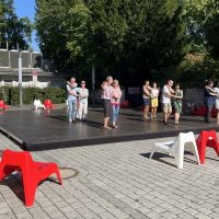 09.08.2025 ab 16:30 Uhr Erlangen tanzt! 2025: Streetfox: Discofox-Rueda. Photo: TA