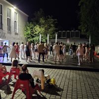 15.08.2025 ab 21 Uhr Erlangen tanzt! 2025: Tanzstudio Geist: Linedance Fortgeschritten. Photo: AM