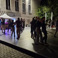 24.08.2025 ab 20 Uhr Erlangen tanzt! 2025: Tanzschule Rupprecht Gillet: SocialDance. Photo: AM